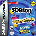 3-in-1: Sorry/Aggravation/Scrabble Junior - Box Art