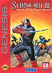 Shinobi III - Box Art